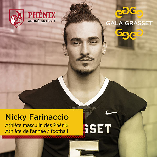 Nicky Farinaccio implication cégep